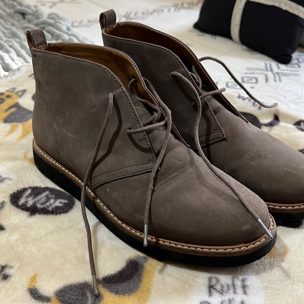 Suede Clarks Boots